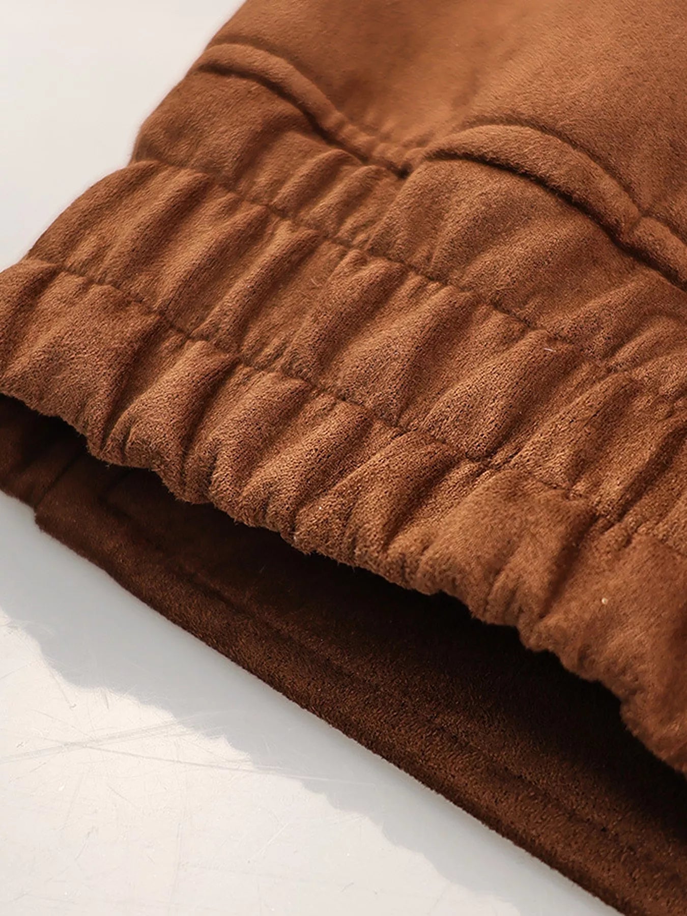 Zip Up Dropped Shoulder Moto Jacket