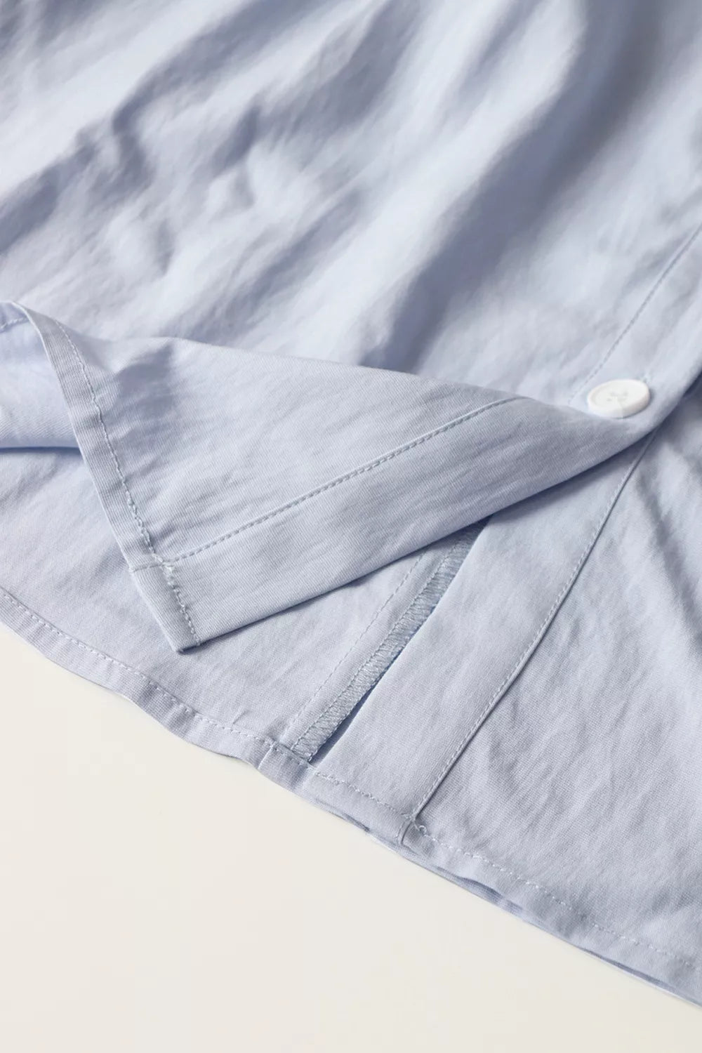 Button Up Short Sleeve Shirt Dress