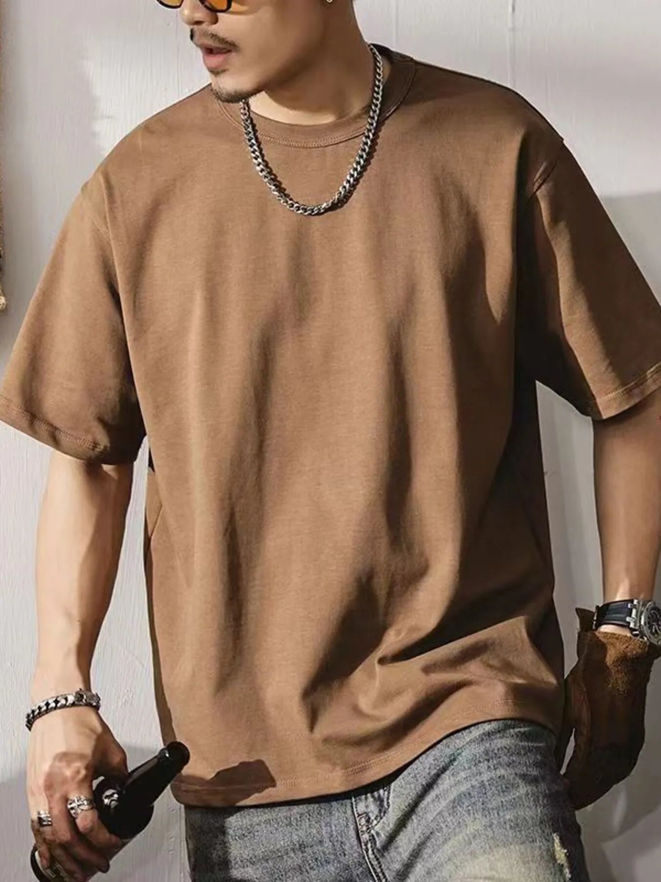 Men's Round Neck Short Sleeve T-Shirt