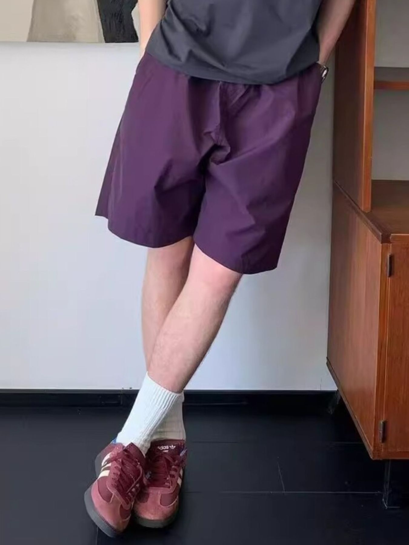 Men's Plus Size Casual Elastic Waist Lightweight Shorts