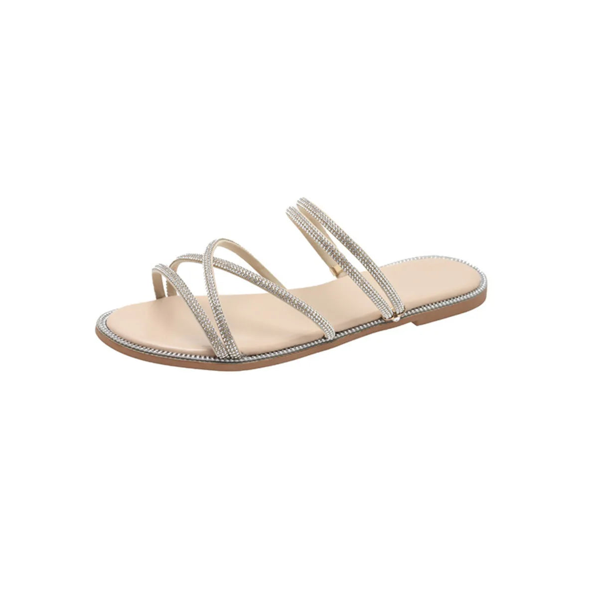 Open Toe Flats Sandals