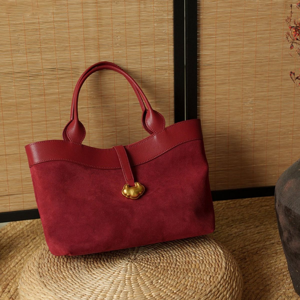Top Handle Tote Bag