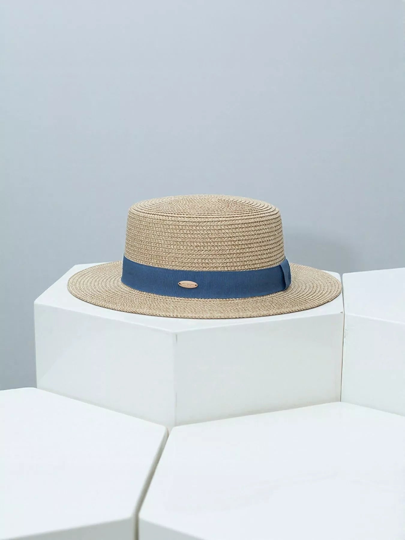 Straw Boater Hat