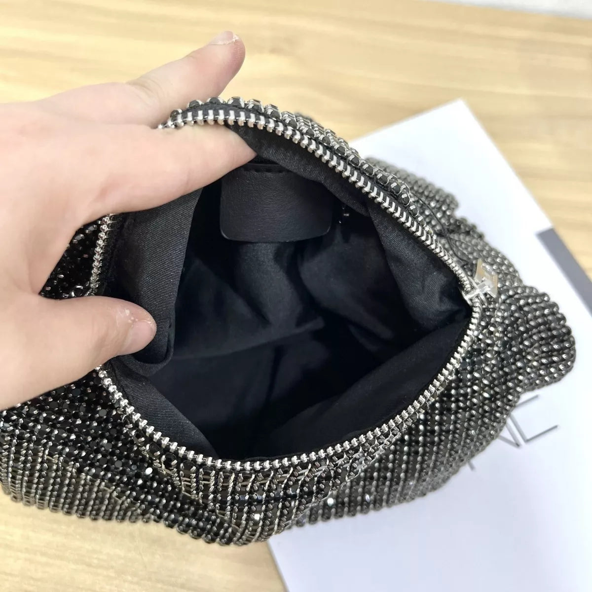 Sparkling Rhinestone Handbag