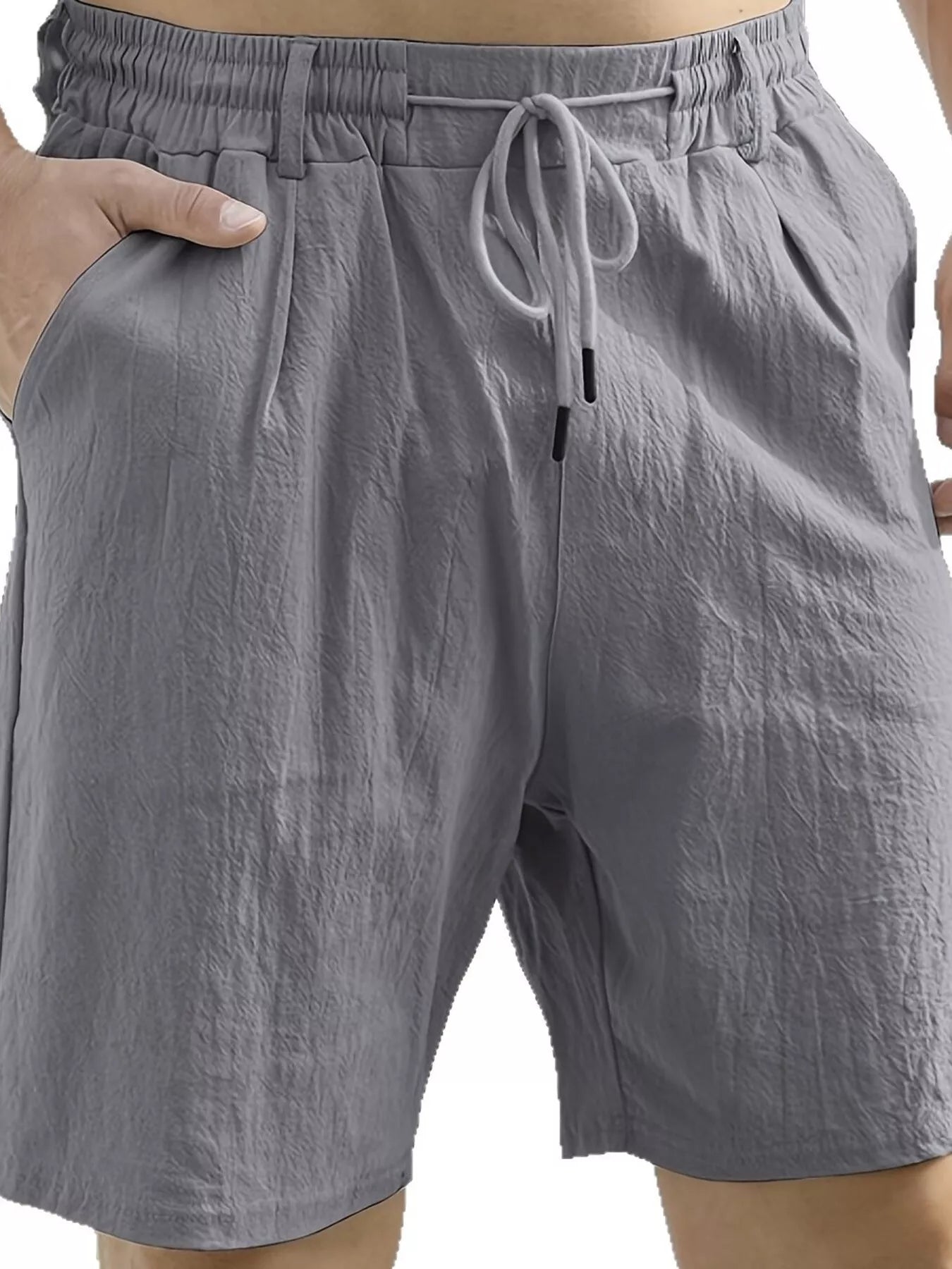 Men' Full Size Lightweight Drawstring Shorts Plus Size
