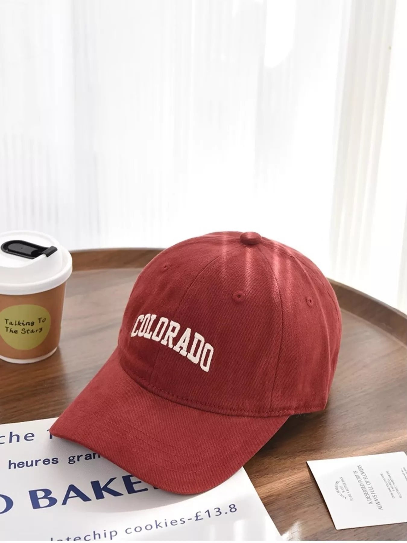Casual Embroidered Baseball Cap
