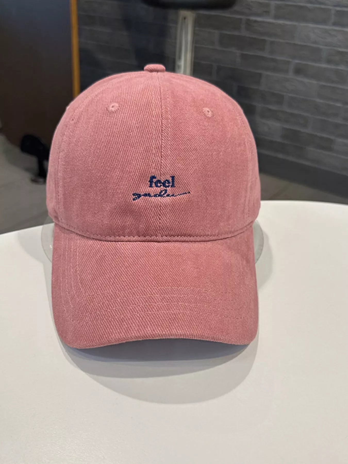 Embroidered Cotton Baseball Cap
