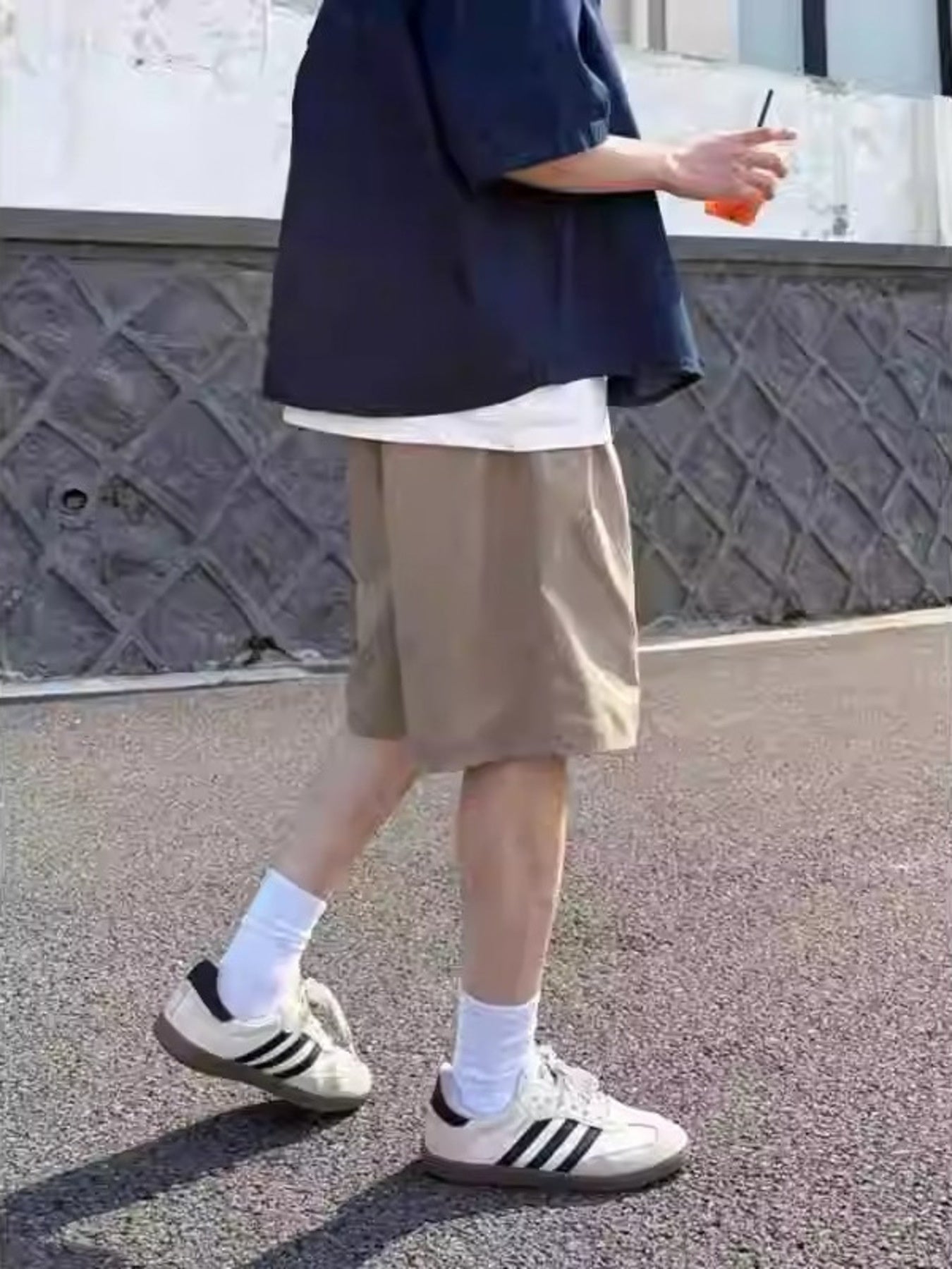 Men's Plus Size Loose-Fit Casual Shorts