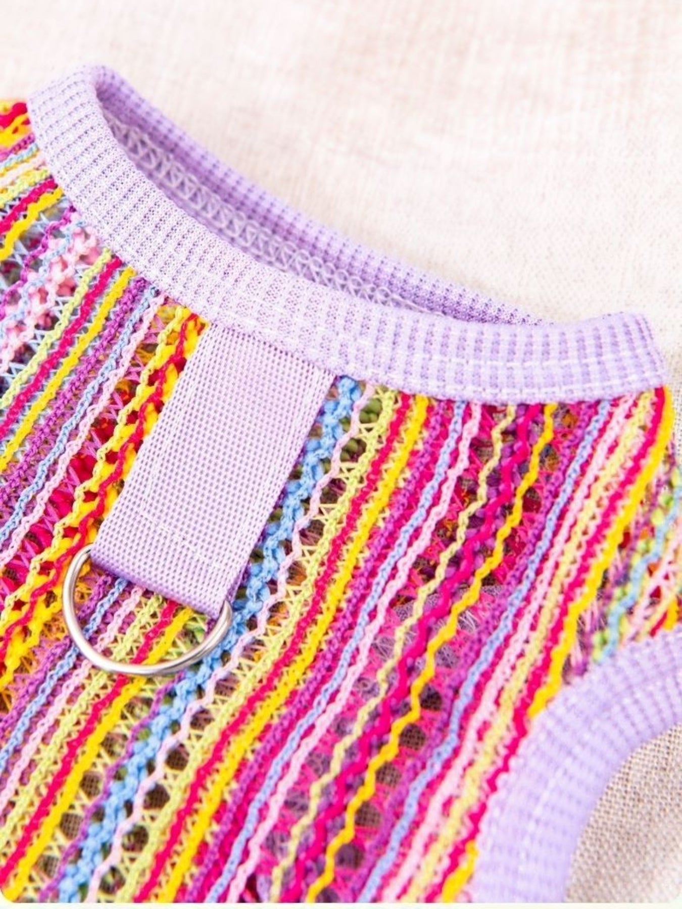 Crochet Knit Breathable Pet Tops
