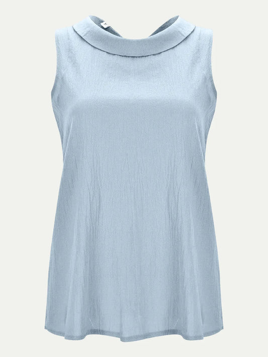 Full Size Round Neck Sleeveless Top