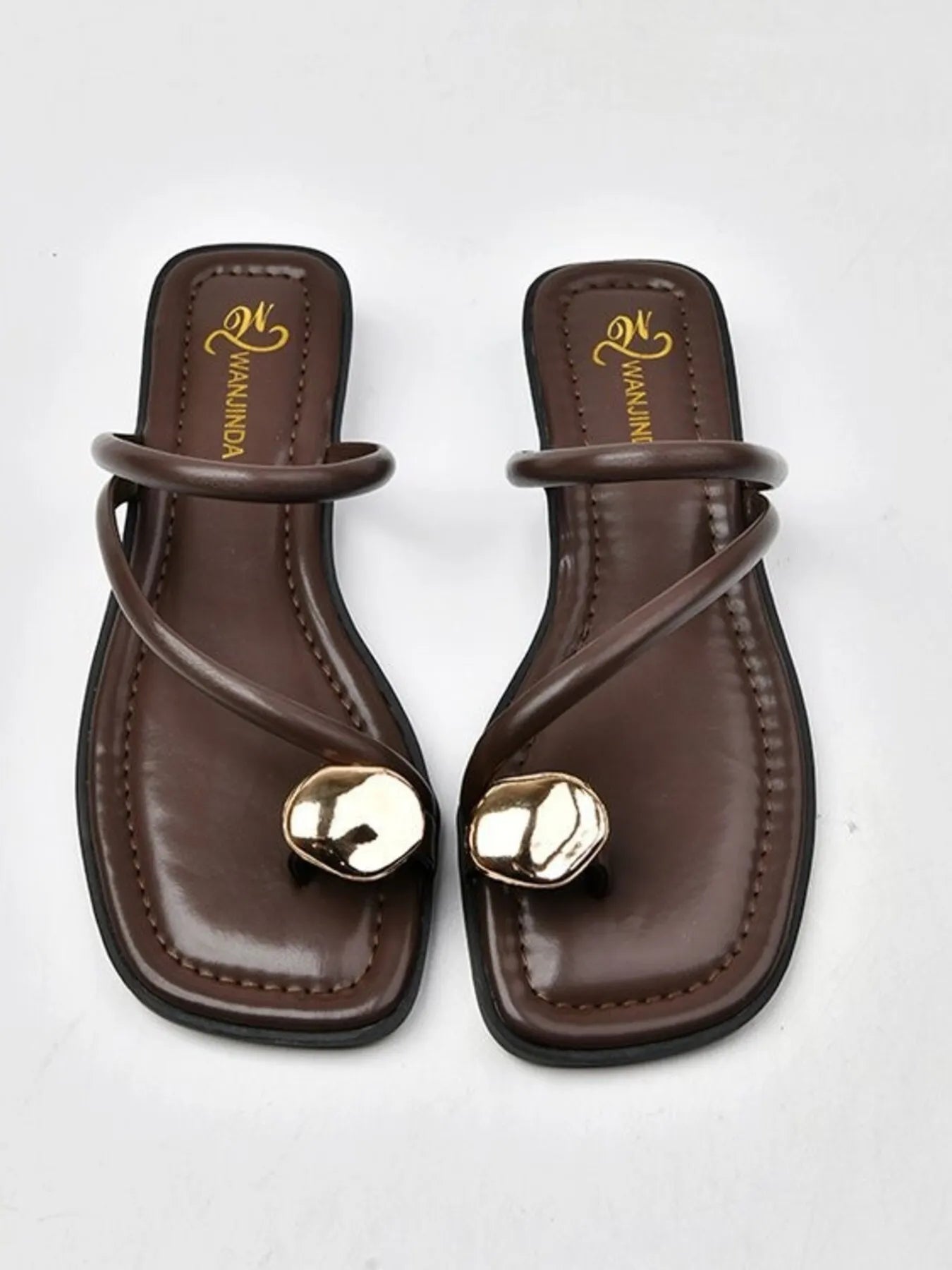 PU Leather Summer Sandals