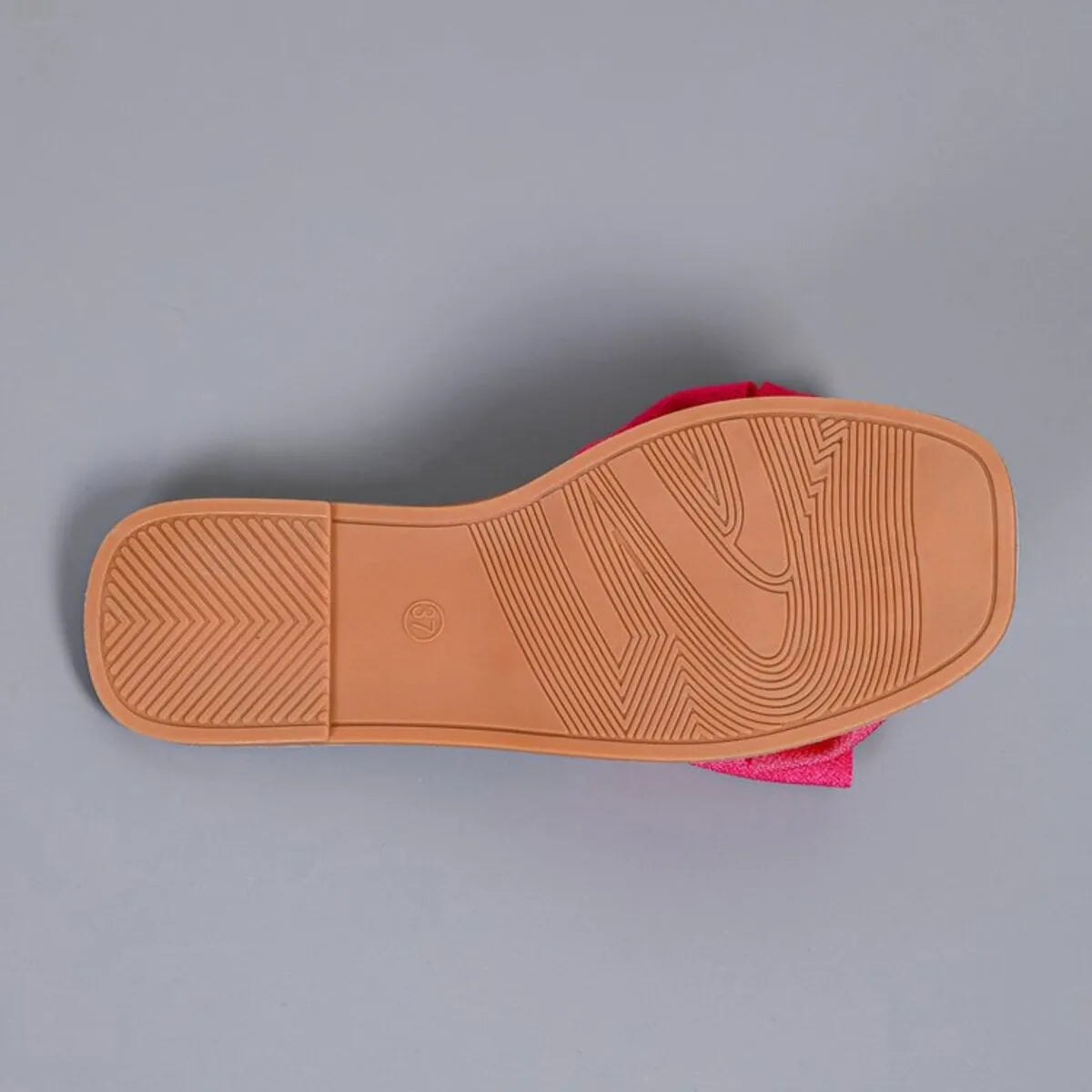 Bow Open Toe Flats Sandals