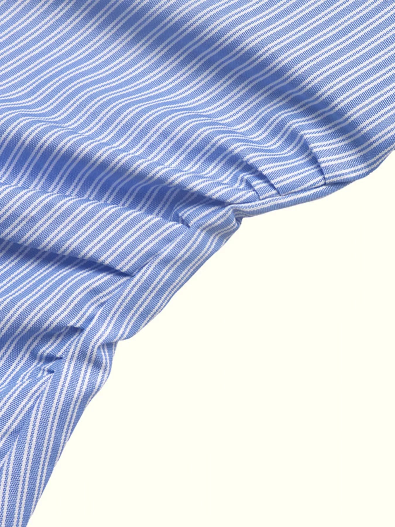 Striped Slim-Fit Button-Down Shirt