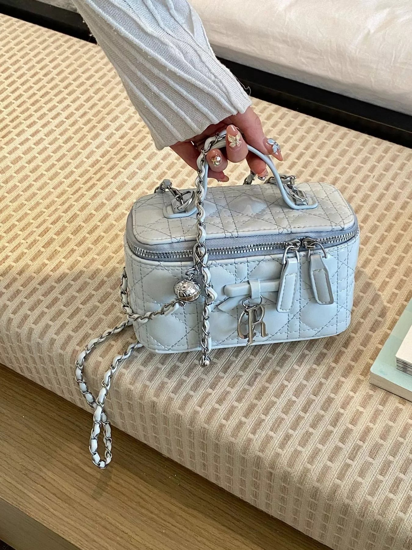 Top Handle PU Leather Crossbody Bag