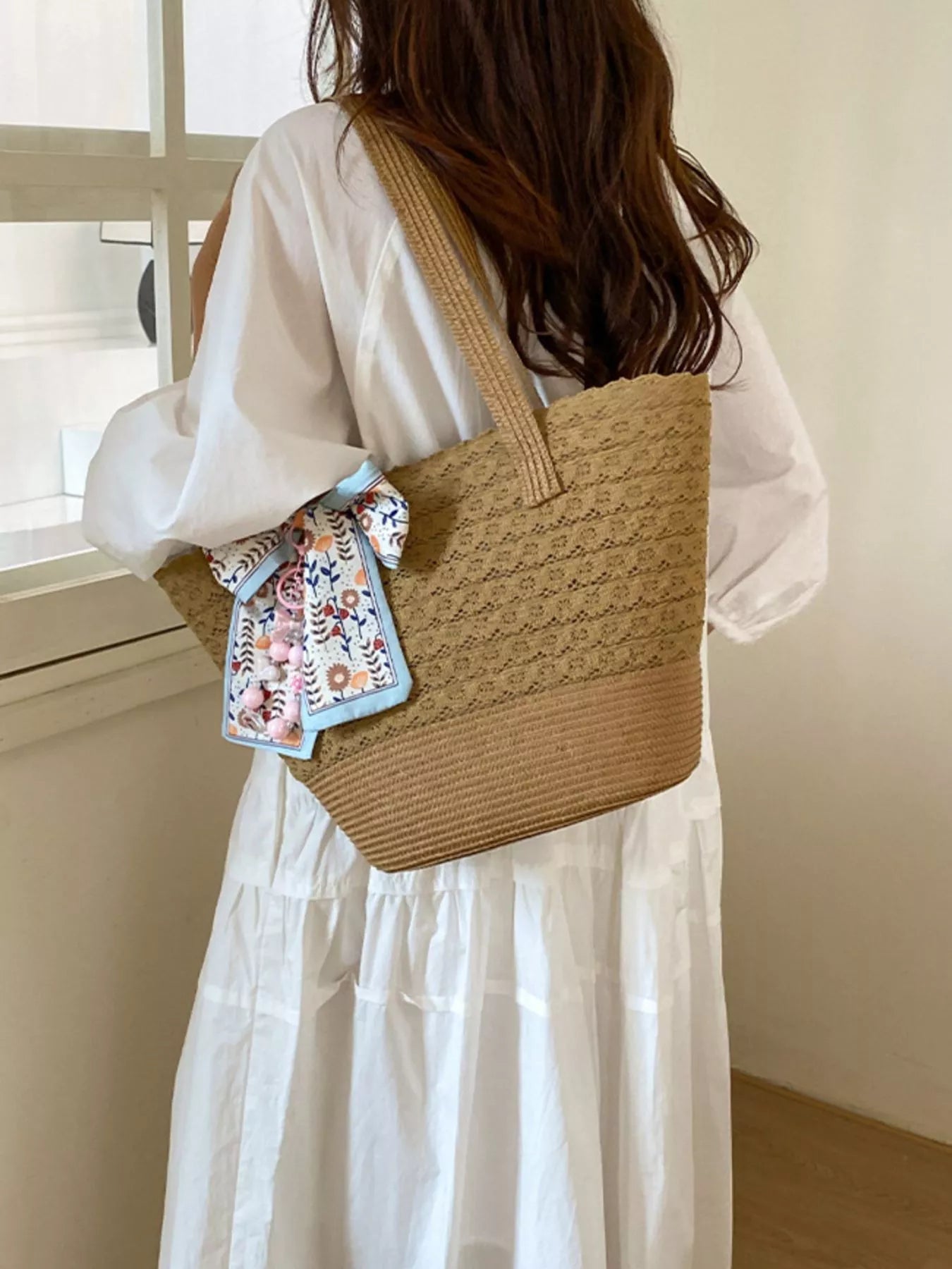 Straw Woven Shoulder Bag