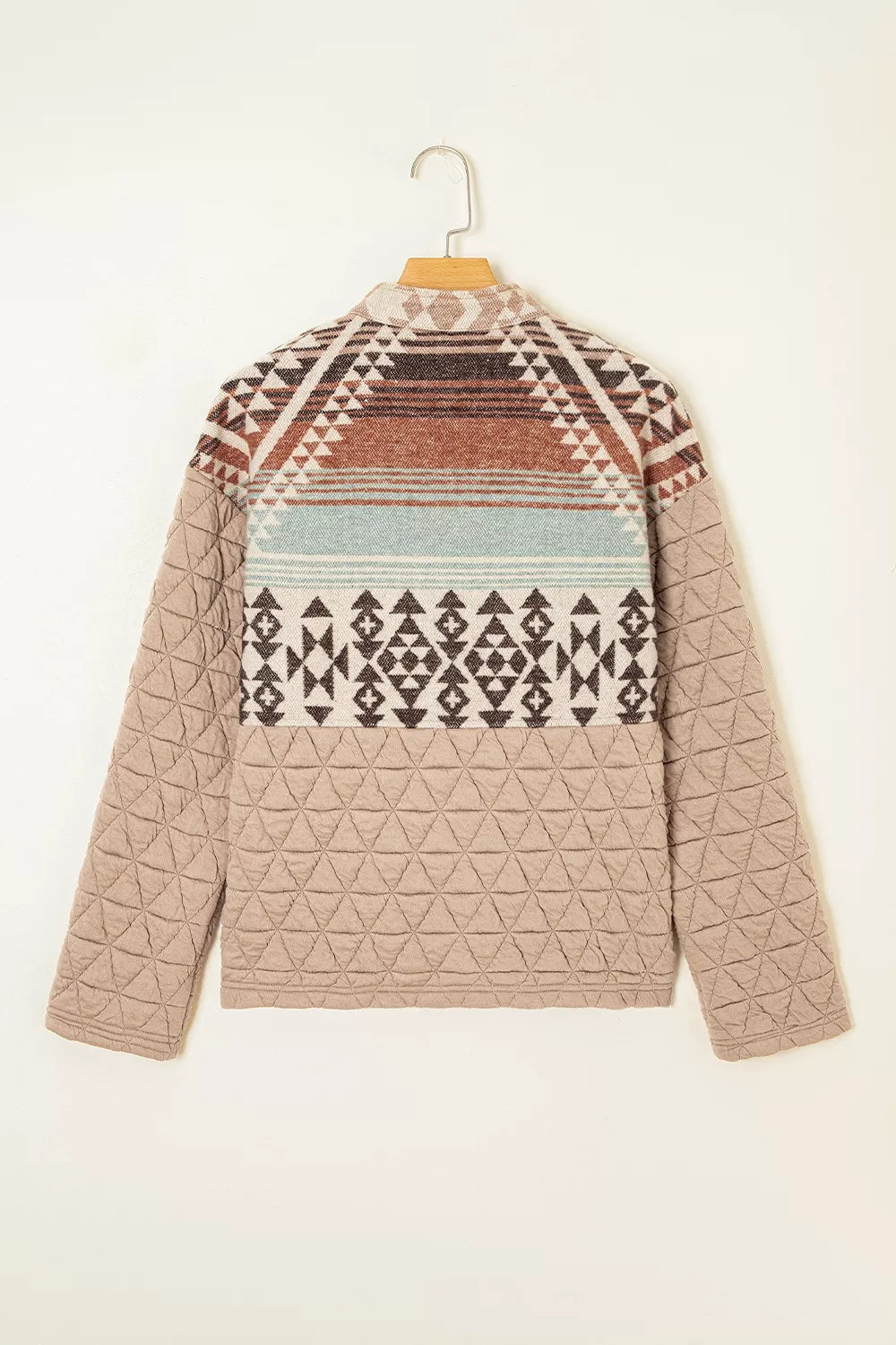 Aztec Quilted Patchwork Western Jacket
