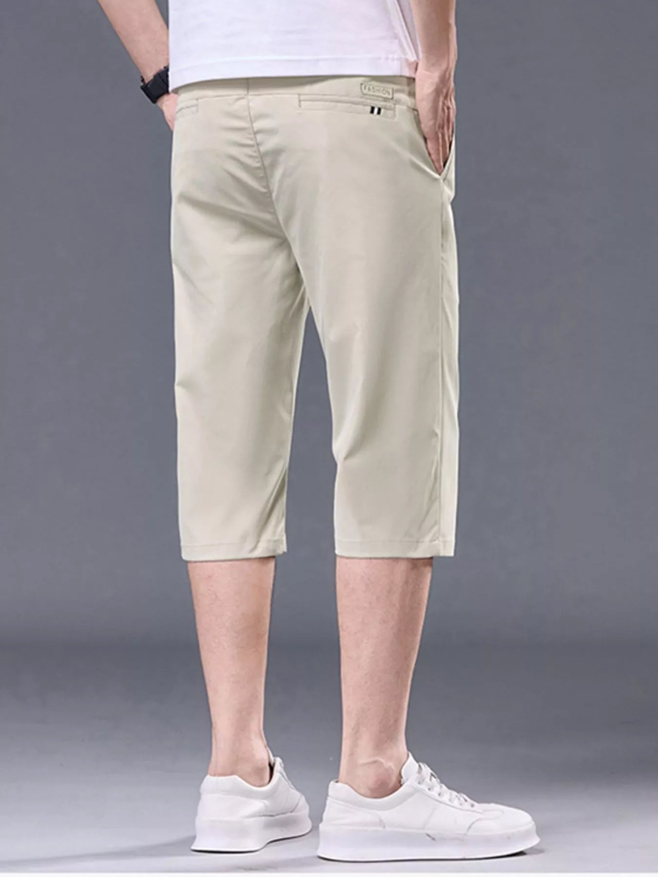 Men's Plus Size Casual Shorts with Pockets