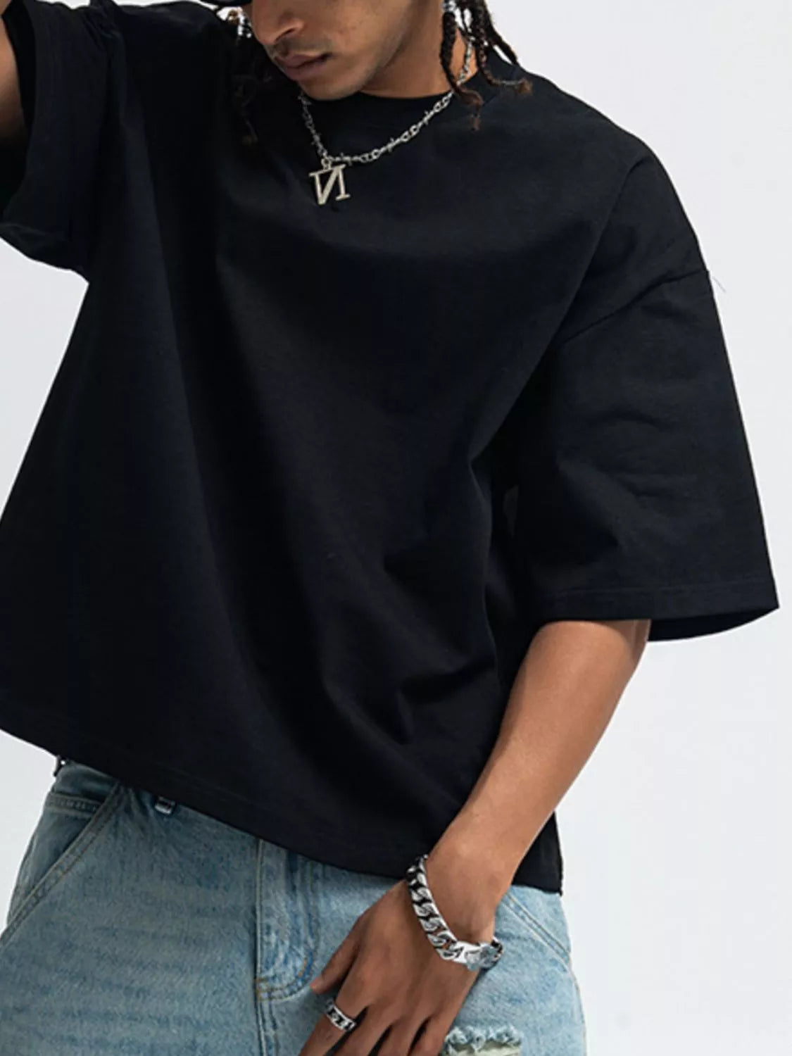 Men's Round Neck Half Sleeve T-Shirt