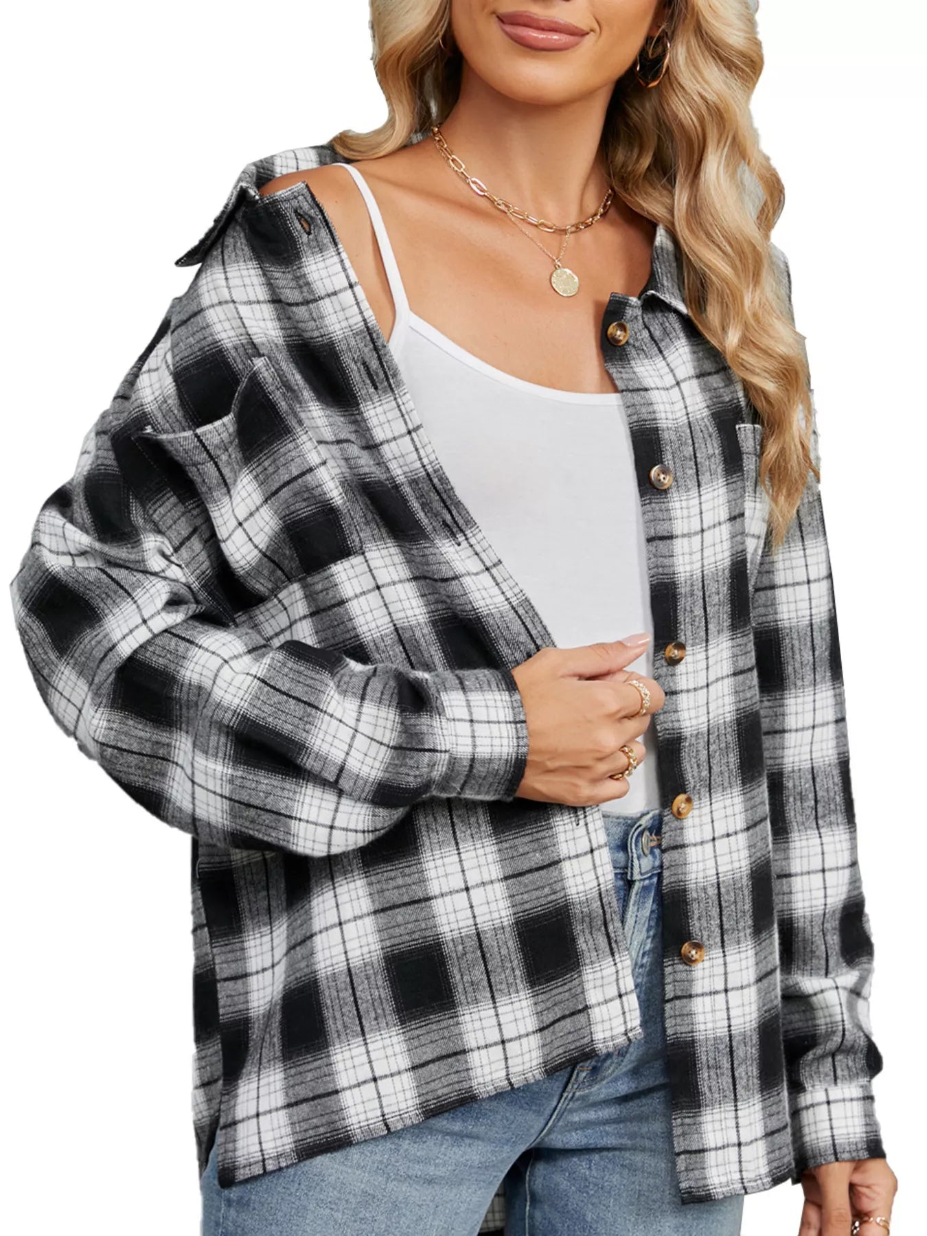 Plaid Button Up Shirt