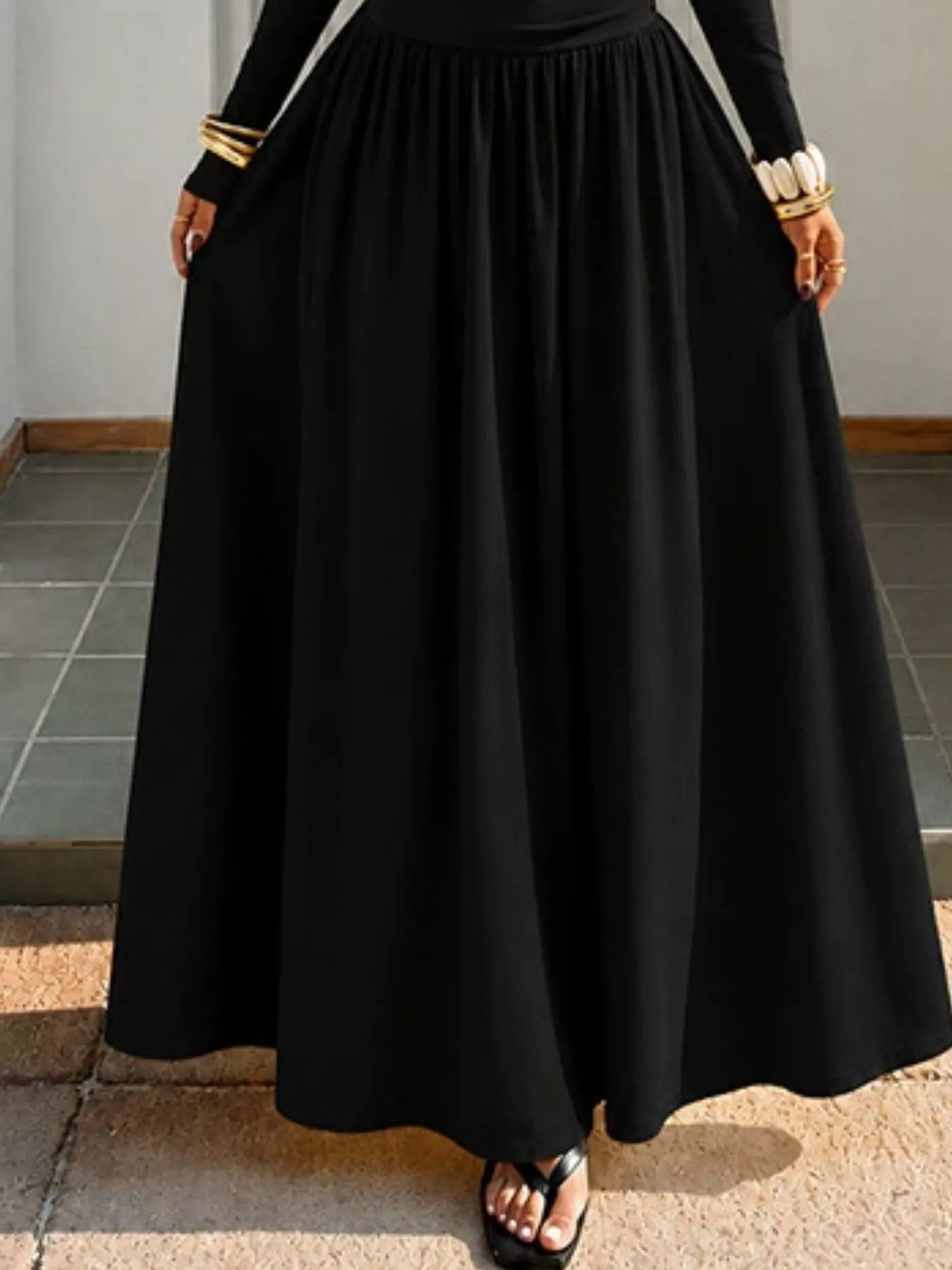 Off-the-Shoulder Maxi Dress