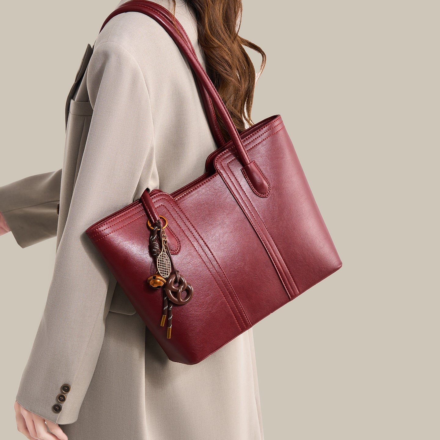 PU Leather Tote Bag