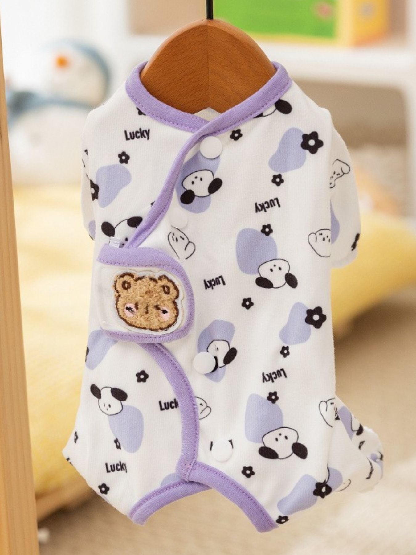 Printed Pet Jumpsuit