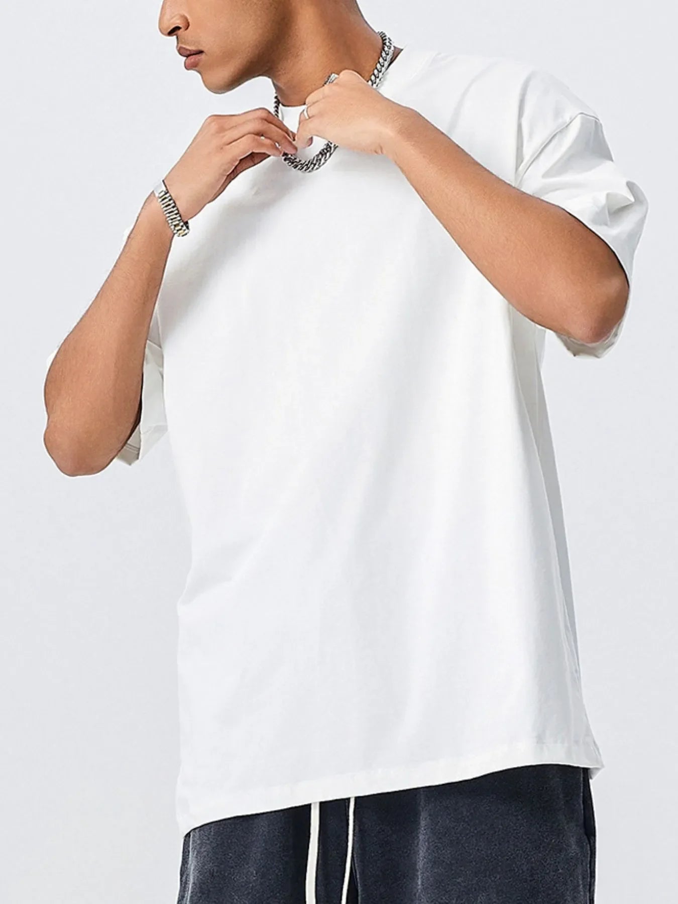Men's Round Neck Short Sleeve T-Shirt