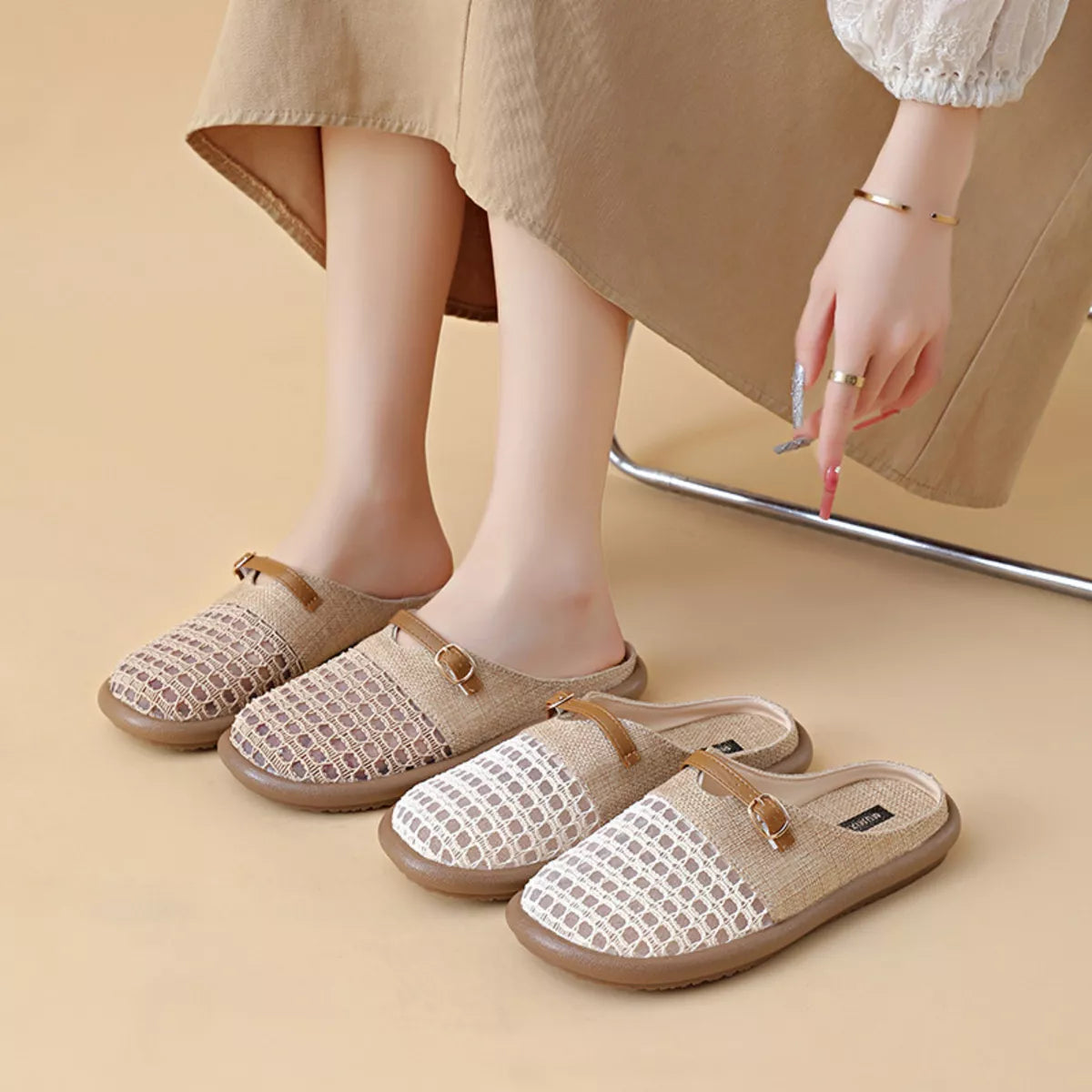 Breathable Woven Sandals