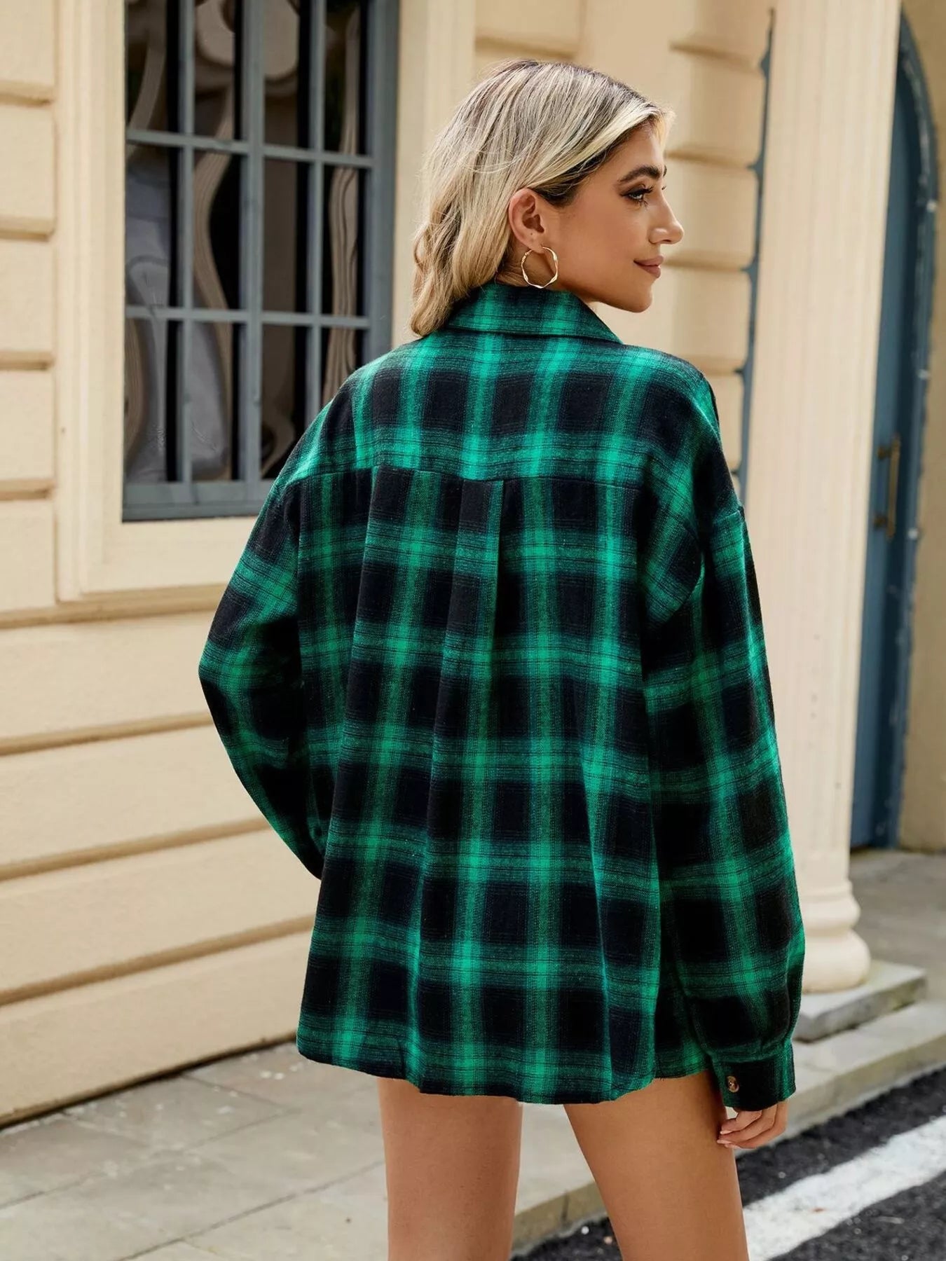Plaid Button Up Shirt