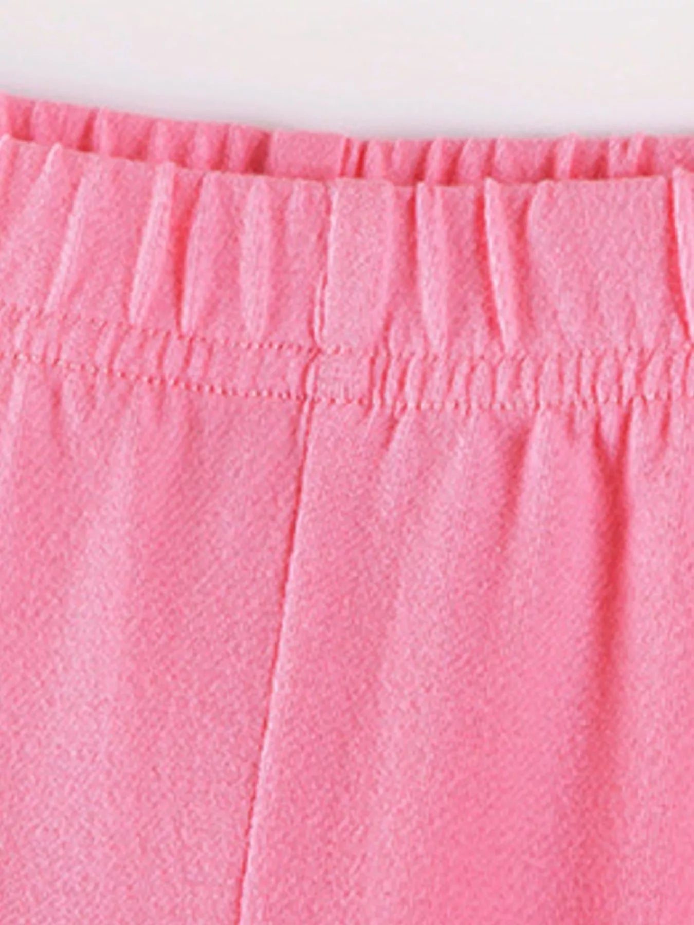 Children's Strawberry Peplum Top and Leggings Set