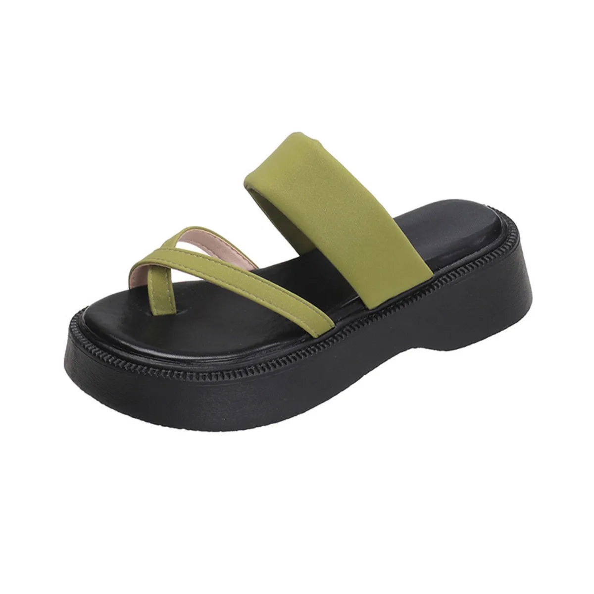 Multi-Strap Platform Sandals