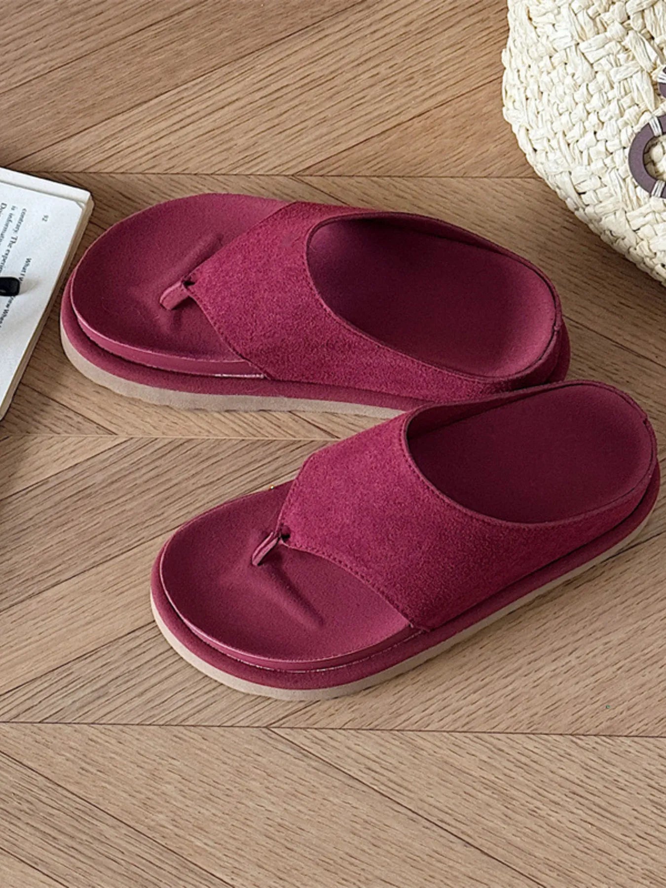 Toe Post Platform Sandals