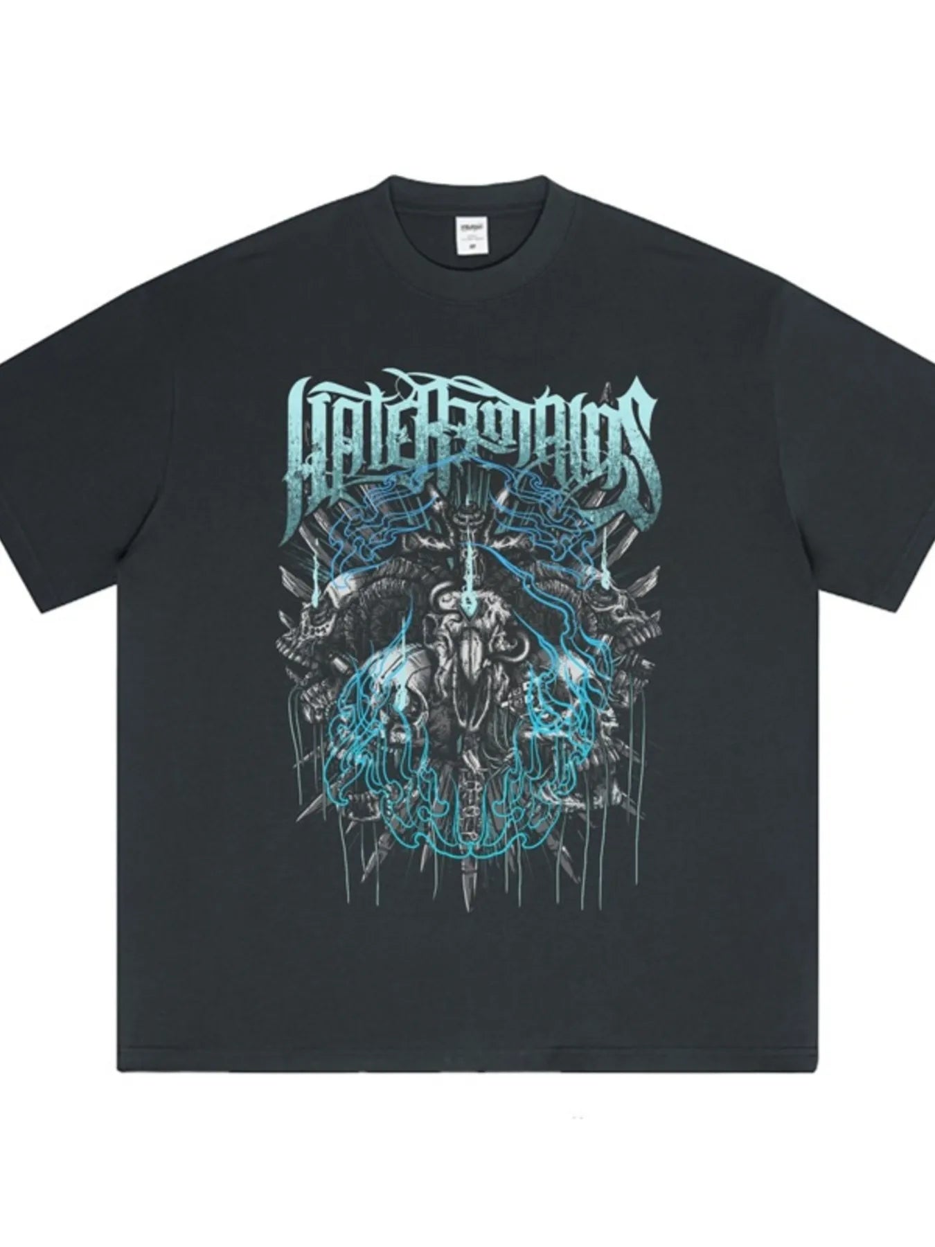 Men's Graphic Round Neck Short Sleeve T-Shirt