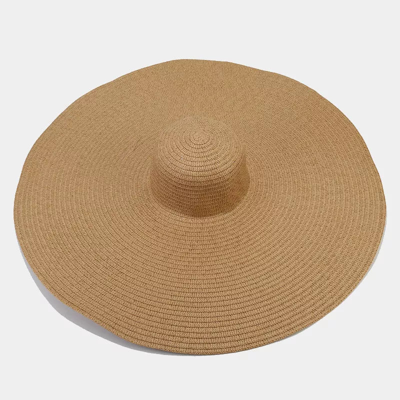 Oversized Wide Brim Straw Sun Hat