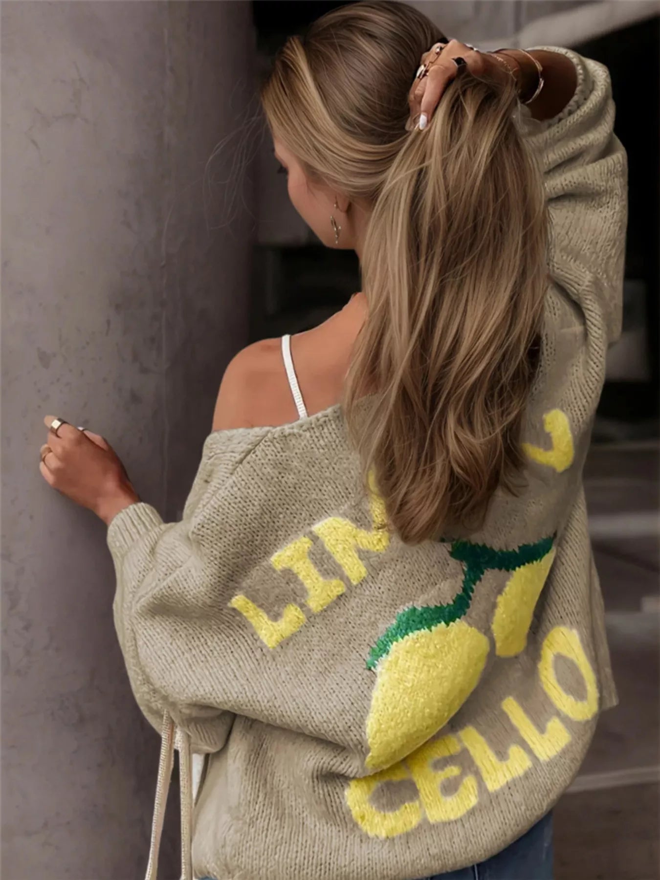Lemon Button Up Cardigan