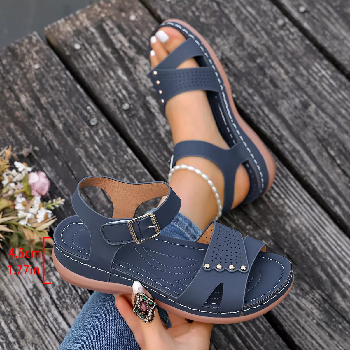 Open Toe Platform Sandals