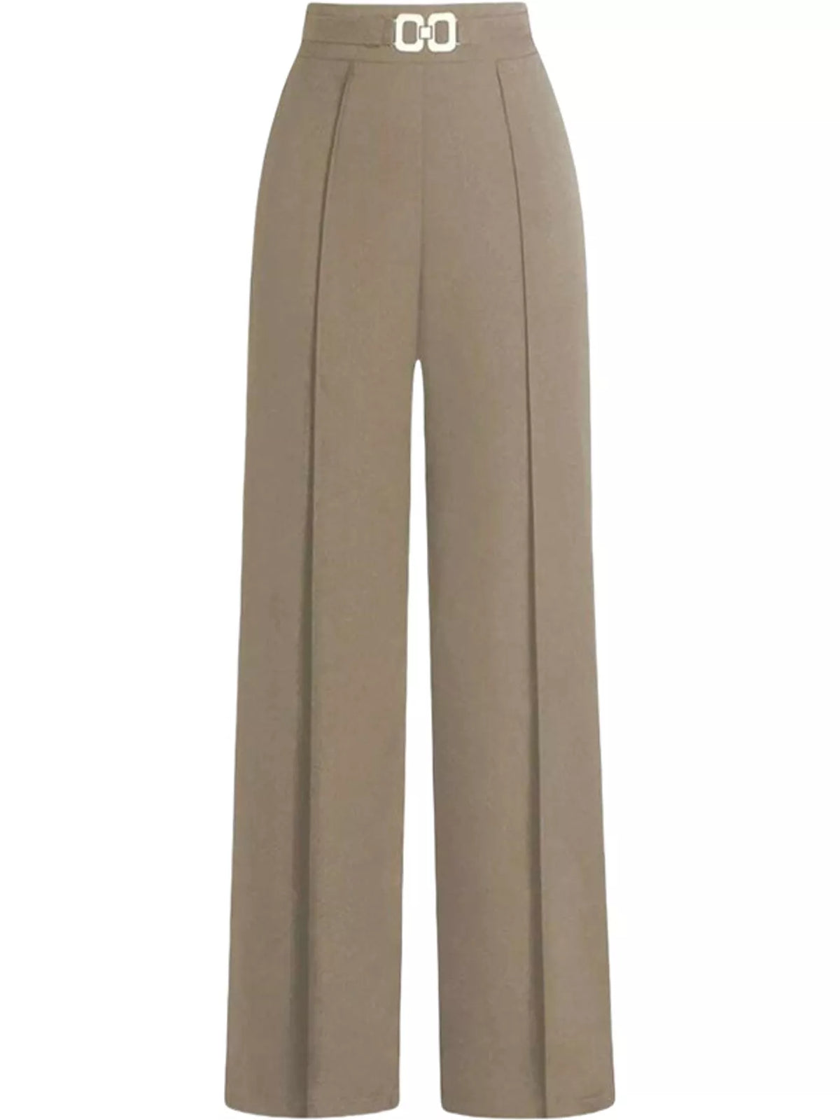 High-Waisted Wide-Leg Pants