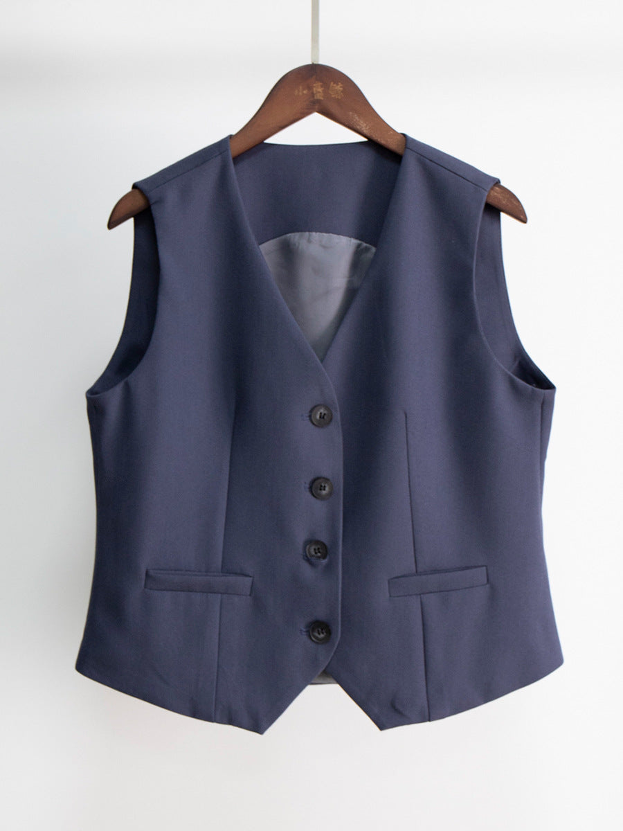 Vest Suit Three-piece European And American
