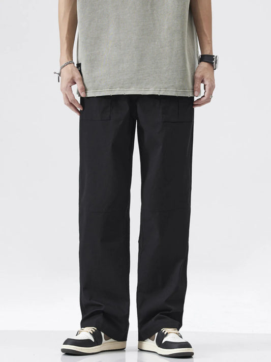 Men's Full Size Relaxed Fit Cargo Pants Plus Size