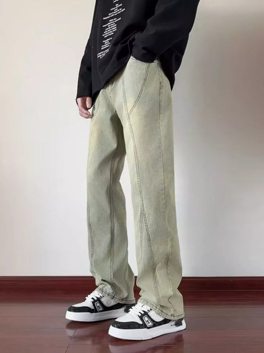 Men's Full Size Loose Fit Jeans Plus Size