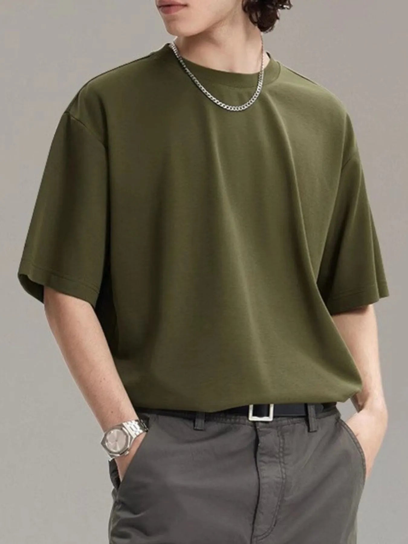 Men's Round Neck Short Sleeve T-Shirt