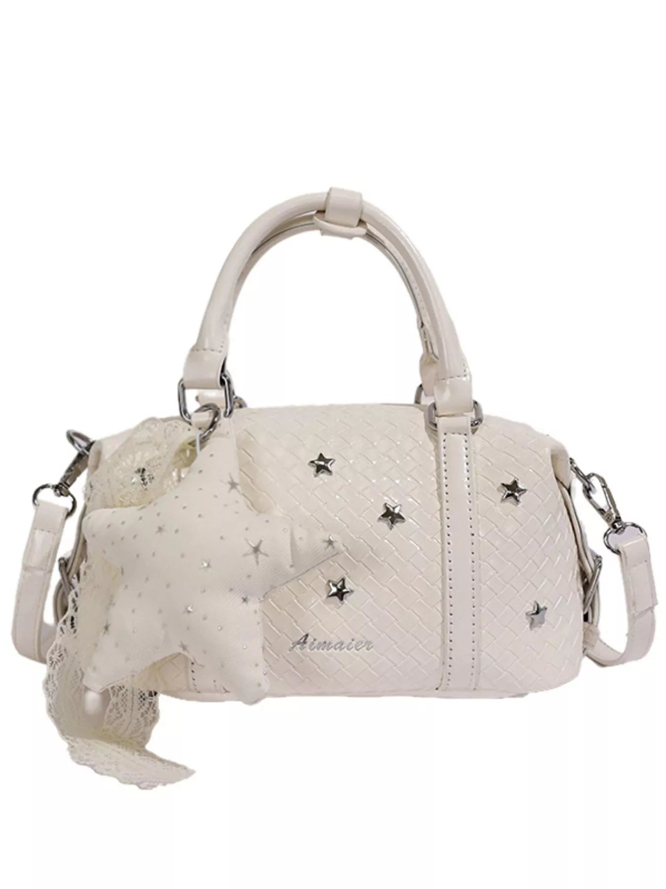 Star-Embellished Crossbody Bag