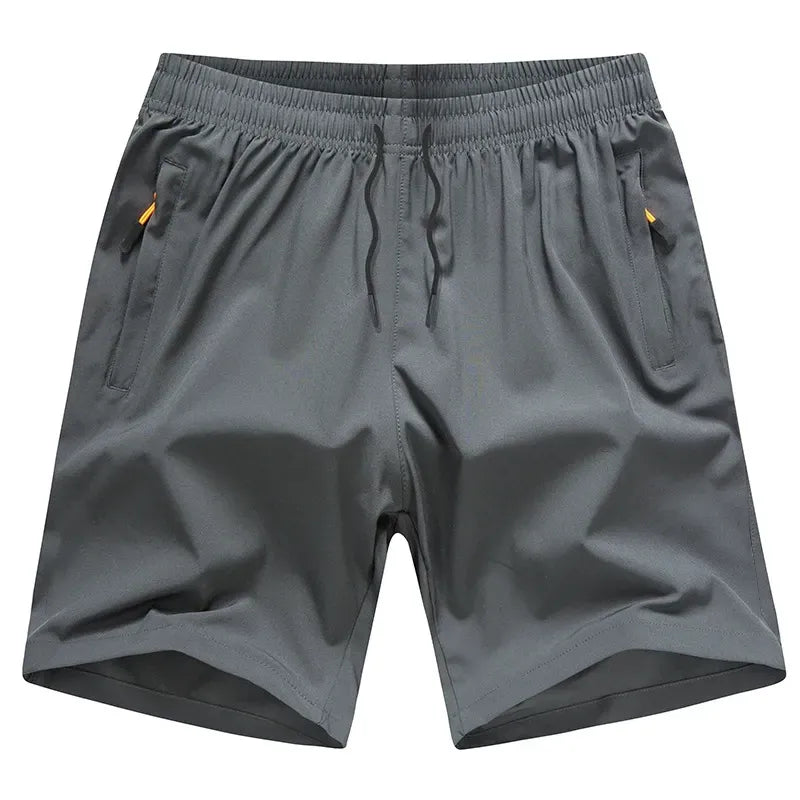 Men's Plus Size Quick-Dry Pocketed Shorts