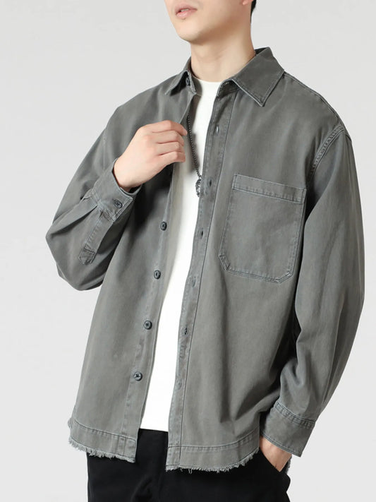 Men's Button Up Long Sleeve Shirt