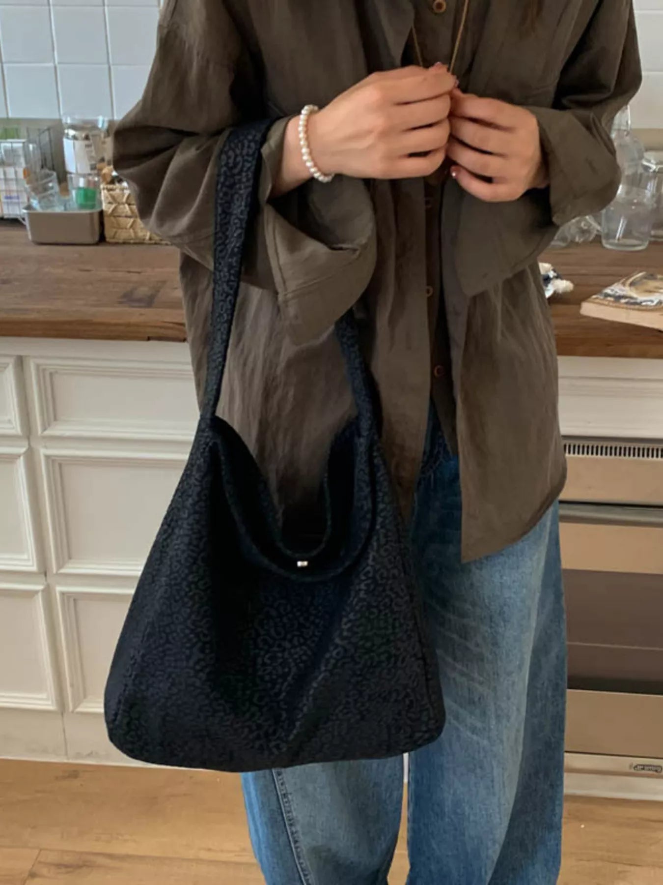 Leopard Print Tote Bag
