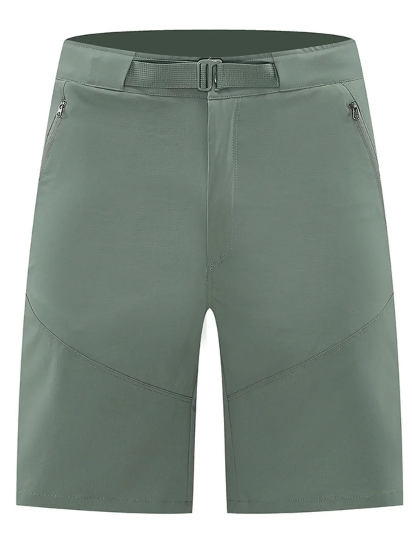 Men's Plus Size Zip Detail Shorts