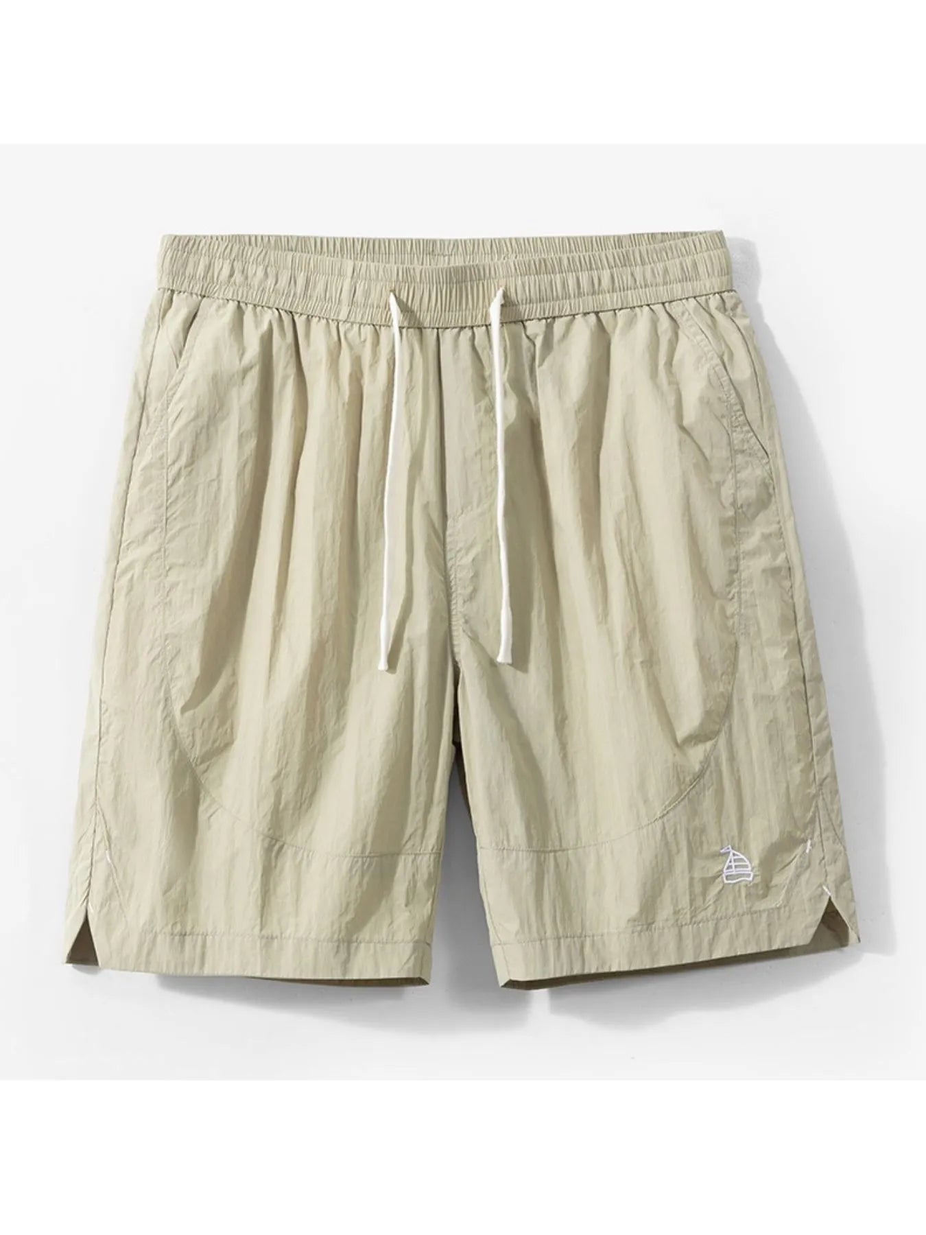 Men's Plus Size Drawstring Pocketed Shorts