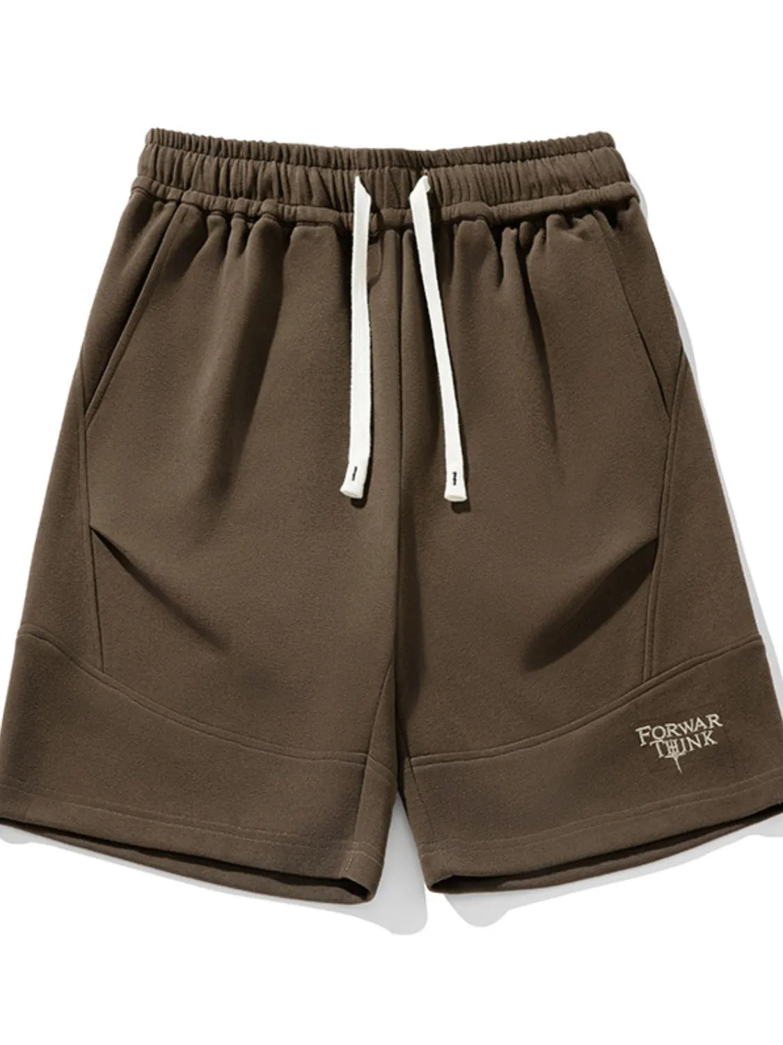 Men's Plus Size Drawstring Shorts with Pockets