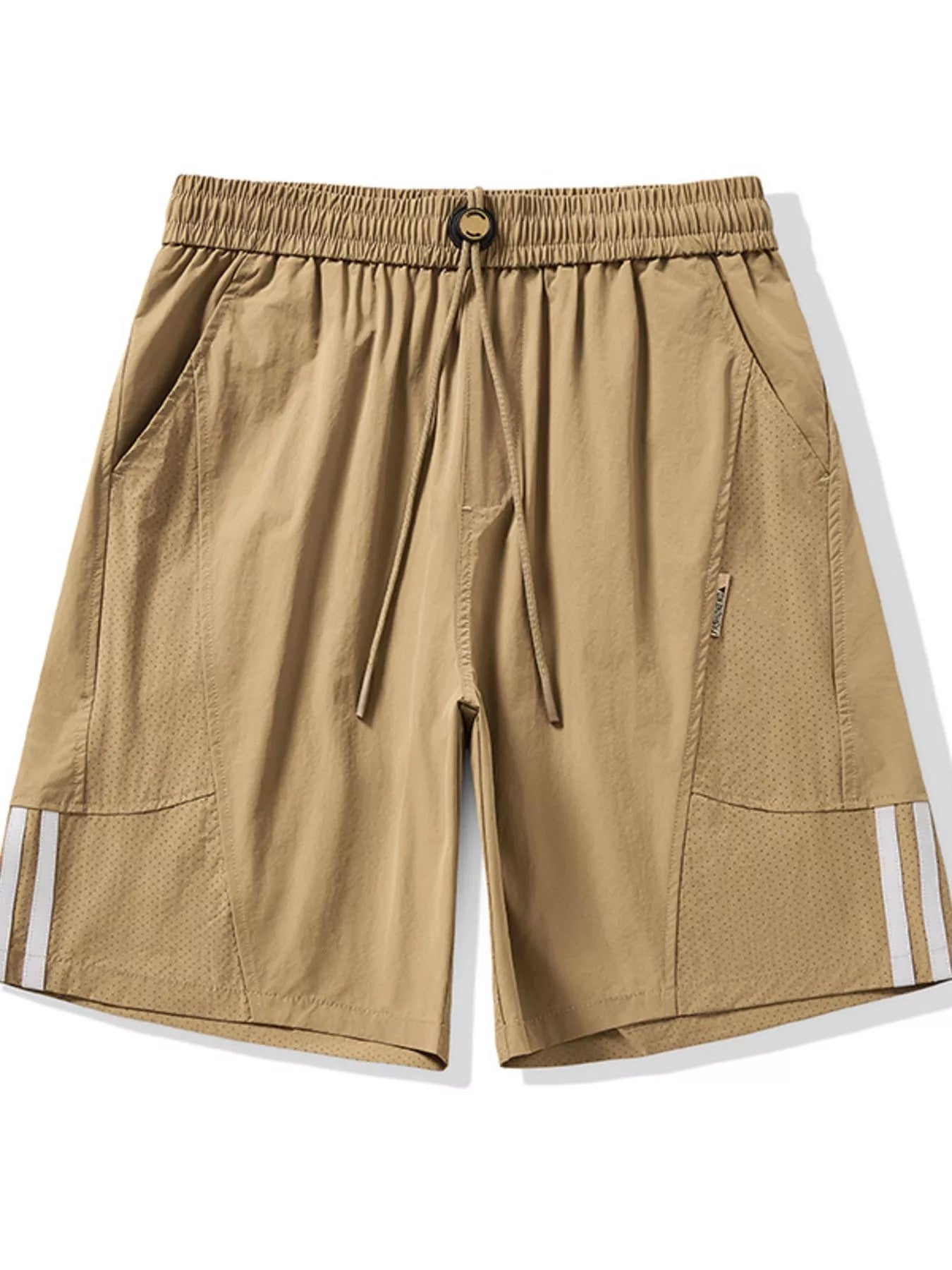 Men's Plus Size Casual Striped Shorts