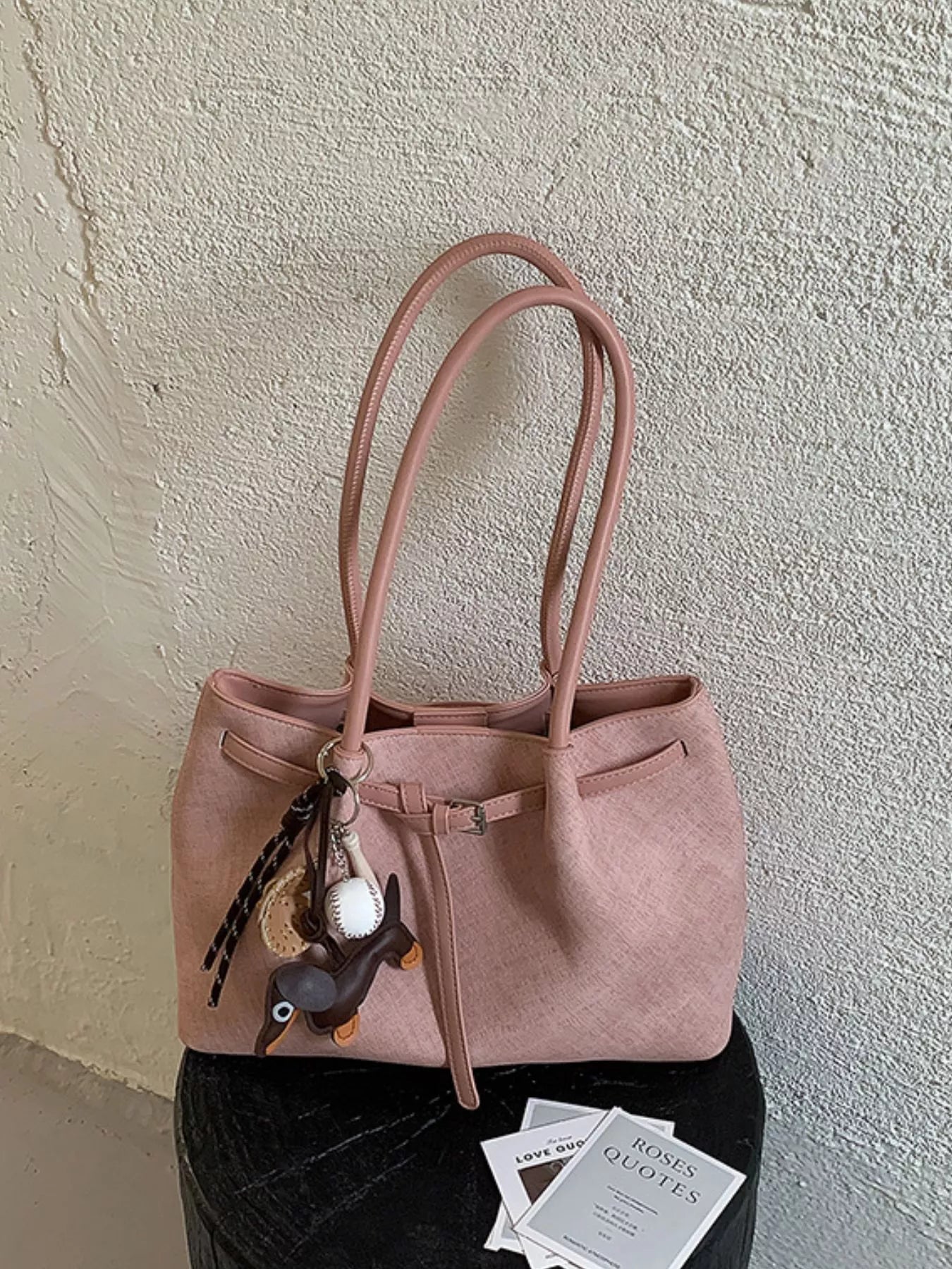 PU Leather Shoulder Bag